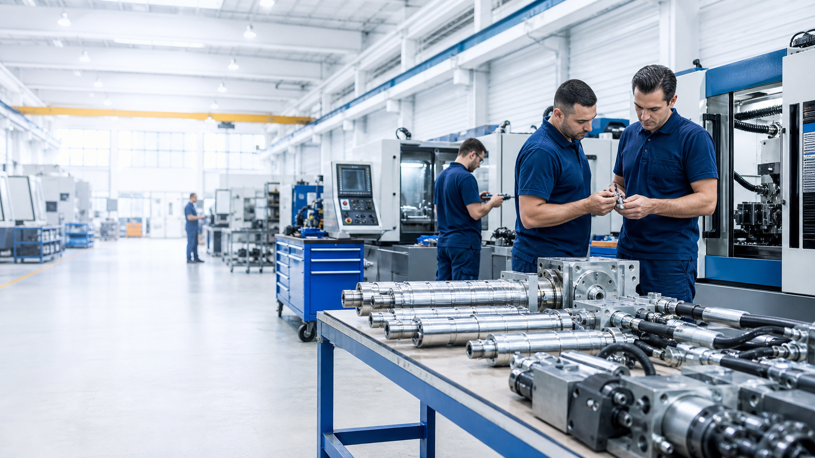 ERC Hidrolik modern CNC üretim tesisi
